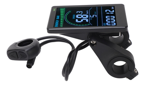 Medidor De Pantalla Lcd Para Bicicleta Eléctrica, Panel De C