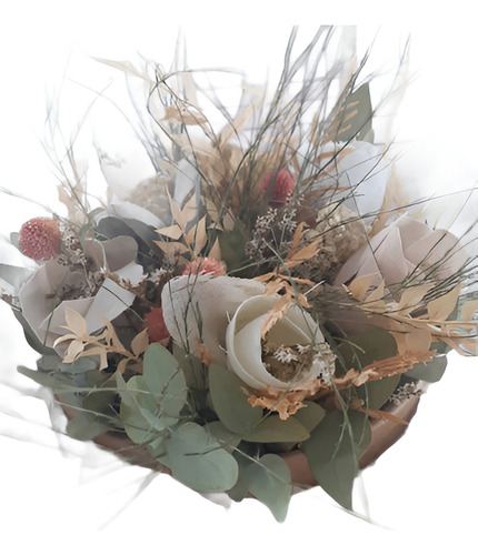Centro De Mesa Floral Artesanal