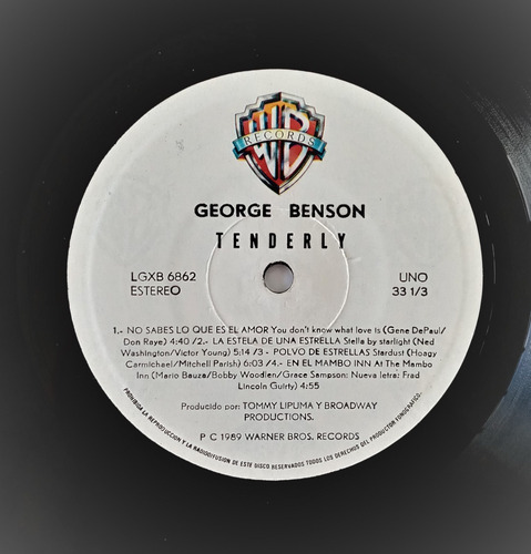 George Benson Lp Tenderly (Usado)