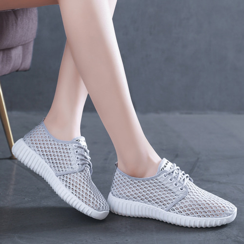 Zapatos De Malla Para Mujer, Transpirables, Informales, De V