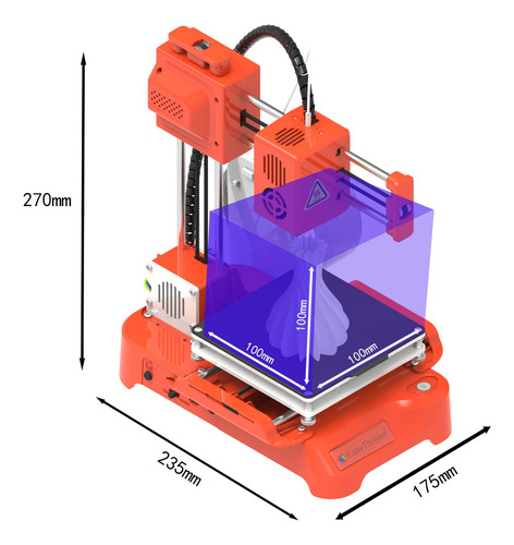 Mini Impresora 3d De Escritorio K7 Educación Estudiantil