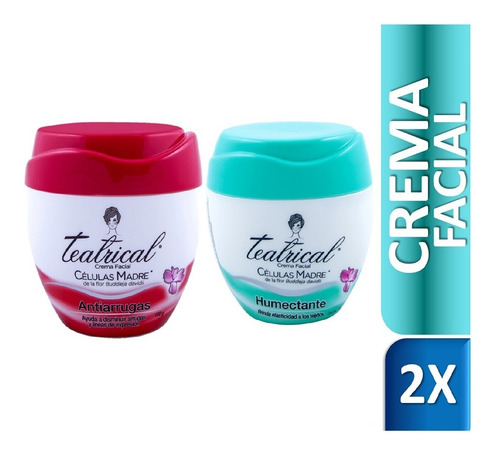 Oferta Precio Especial Crema Teatrical Humectante + Antiarru