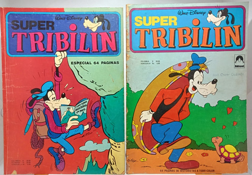 Oferta Cómic Antiguo A Color - Tribilín - Disney - 1982