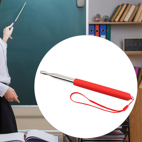 Puntero Telescópico Stick Stick Stick Multiuse Rojo