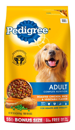 Alimento Pedigree Para Perros Importada 55lbs Oferta