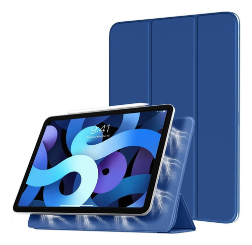 Smart Folio Para iPad Pro 11 2018 A1934 A1980 Imantado Azul