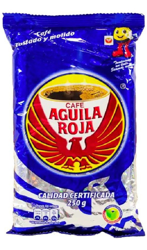 Café Águila Roja 250 Gr Molido 100% Colombiano