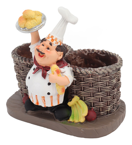 Soporte Decorativo De Resina Sintética Para Estatuas De Chef