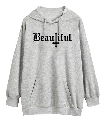 Buzo Beautiful Aesthetic    Algodon Frisa Unisex