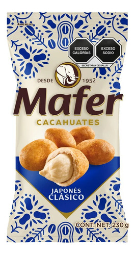 3 Pack Cacahuates Japones 230gr