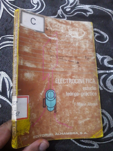 Libro Electrocinetica Estudio Teórico Práctico Marin Alonso