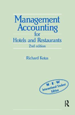 Libro Management Accounting For Hotels And Restaurants - ...