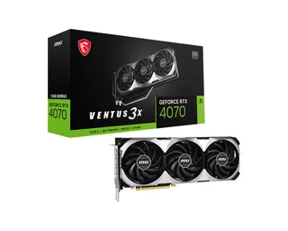 Tarjeta de video Nvidia MSI Ventus 3X GeForce RTX 40 Series RTX 4070 912-V513-219 OC Edition 12GB