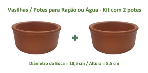 Comedouro / Bebedouro P/ Cães E Aves No 1 - 1 Peça