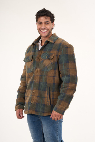 Chaqueta Leñadora De Polar Y Sherpa Hombre Polemic