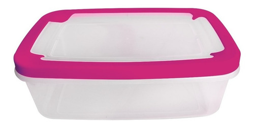 Set De 5 Recipientes Herméticos De 1.6 L Práctico Sellador