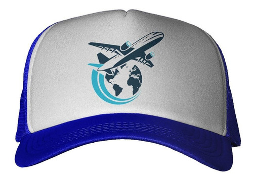 Gorra Avion World Plane Viajar Cielo