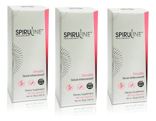 Spiruline Sexuality X3 Organikal 60 Cap Vitaminas-minerales