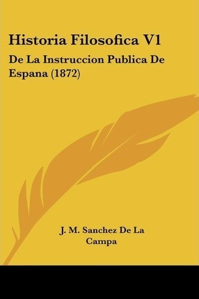 Historia Filosofica V1 - J M Sanchez De La Campa