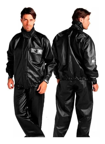Traje Equipo Alba Europa De Lluvia 100% Brasilero Fas Motos