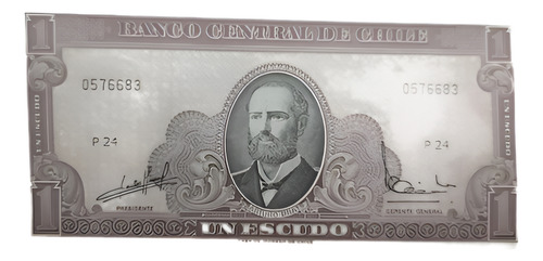 Vendo Billete Antiguo Un Escudo (unc )sin Circular