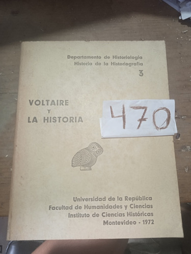 Voltaire Y La Historia Tomo 3