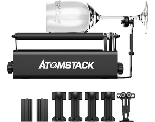Atomstack R3 Pro Módulo De Grabado De Tambor Giratorio Láser