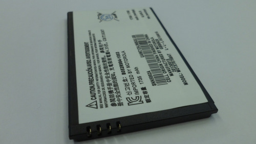 Imagen 4 de 5 de Bateria Original Motorola Hw-4x 3.8v 1735mah (2013) Oz4563