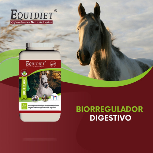 Equidiet Bioticare Biorregulador Digestivo 3kg Granulado
