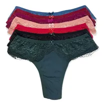 Comprar Kit 3 Calcinha Sexy Fio Playboy Gordinha Sensual Plus Size