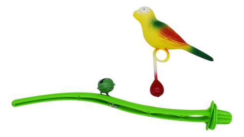 Pet Bird Toy Parrot Cage Juguete Con Piñón Interactivo