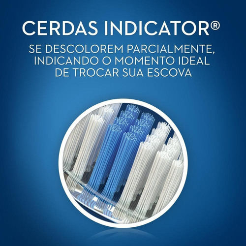 Escova Dental Macia 20% Oral-b Pro-saúde Indicator 30 Com 2u
