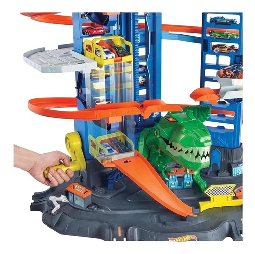 Imagen 3 de 5 de Pista De Juguete Hot Wheels City Ultimate Garage