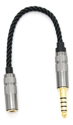 Adaptador De Auriculares Balanceado Hifi De 4,4 Mm, Cable De