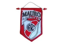 Comprar River Banderín Con Nombre Mauro No Hay Otros