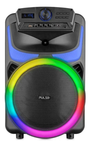 Caixa De Som Portátil Bluetooth Pulse Burst 550w Rms 12 Pol