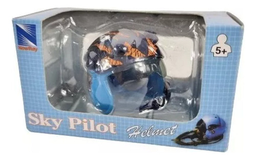 Newray Sky Pilot Helmet Escala 3 Casko Piloto De Combate 