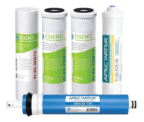 Apec Water Systems Filter-max-es100 100 Gpd Juego Completo D