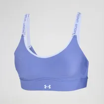 Comprar Top Under Armour Infinity Mid Mujer En Azul | Dexter