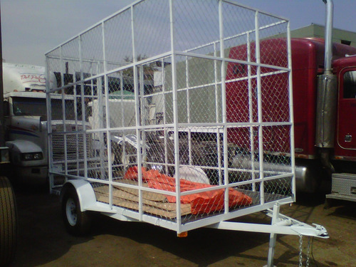 Remolque Jaula Ciclonica Pet Plastico Reciclaje Mty