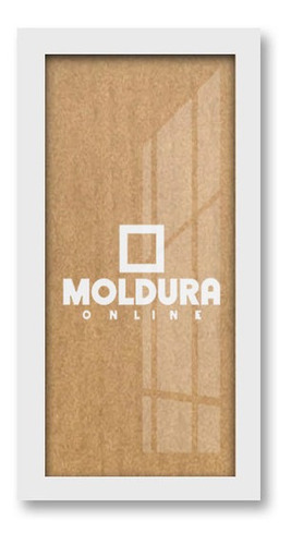 Moldura Decorativa 35x17 Para Foto 17x35 C/ Vidro Qualidade