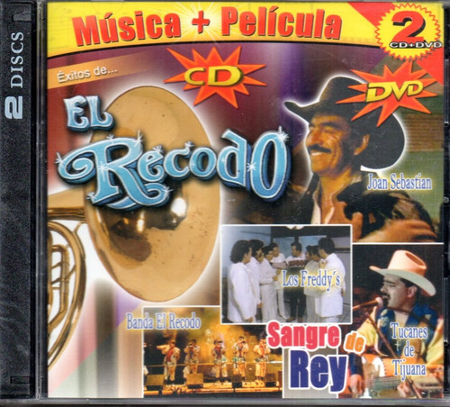 Banda El Recodo/ Éxitos & Película Sangre De Rey Cd+dvd Imp.