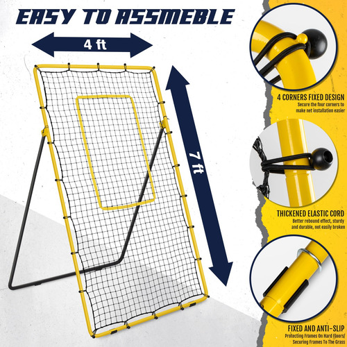 Volleyball Rebounder Net Newbyinn, Entrenamiento De Voleibol