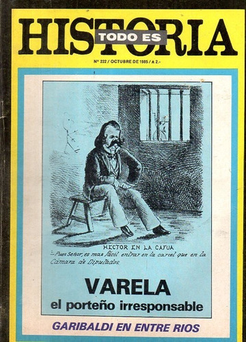 Todo Es Historia 222 Oct 1985 Hector Varela Humorismo Radial