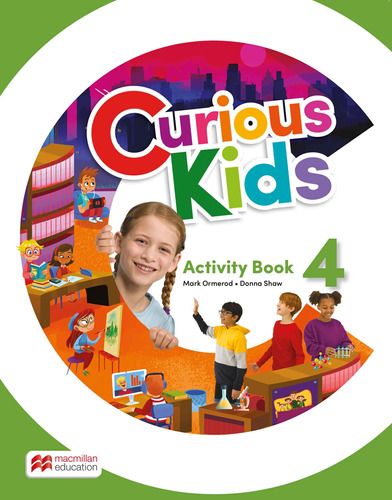 Curious Kids 4 -  Activity Book With Digital Activity Book K