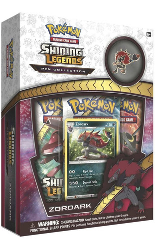 Jcc Pokémon: Caja De Cartas Coleccionables De Zoroark De Ley