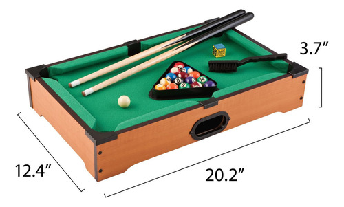 Mainstreet Classics Juego De Billar/piscina Miniatura De