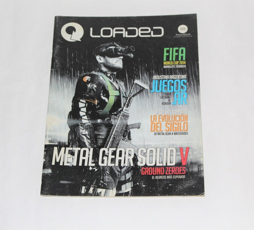 Revista Loaded 115 Metal Gear Solid V Ground Zeroes