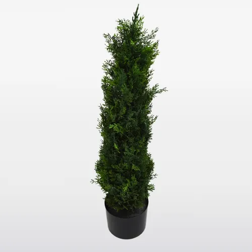 Planta Artificial Pino Con Maceta 0,9 Mts Decoracion Mli Color Verde