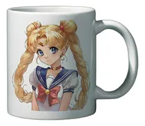 Comprar Taza Ceramica 11 Oz Sailor Moon Linda Taza Premium Importada Blanco Sailor Moon Linda